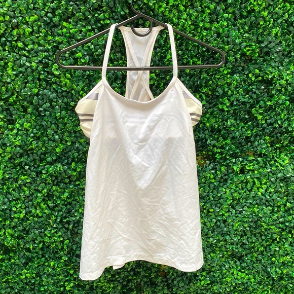 Lululemon racerback tank with built-in sports bra - Picture 2 of 4